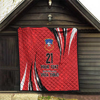 Chile Football Custom Quilt Chi Chi Chi Le Le Le Viva Chile