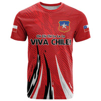 Chile Football Custom T Shirt Chi Chi Chi Le Le Le Viva Chile