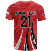 Chile Football Custom T Shirt Chi Chi Chi Le Le Le Viva Chile