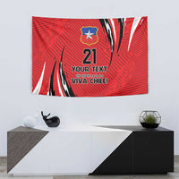 Chile Football Custom Tapestry Chi Chi Chi Le Le Le Viva Chile
