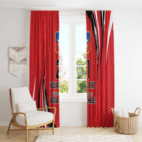 Chile Football Custom Window Curtain Chi Chi Chi Le Le Le Viva Chile