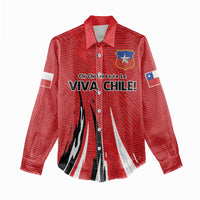 Chile Football Custom Women Casual Shirt Chi Chi Chi Le Le Le Viva Chile