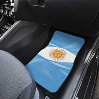 Argentina Flag Day Personalized Car Mats Simple Sol de Mayo