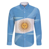 Argentina Flag Day Personalized Family Matching Puletasi and Hawaiian Shirt Simple Sol de Mayo