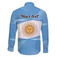 Argentina Flag Day Personalized Family Matching Puletasi and Hawaiian Shirt Simple Sol de Mayo