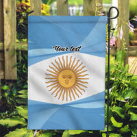 Argentina Flag Day Personalized Garden Flag Simple Sol de Mayo