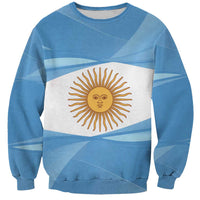 Argentina Flag Day Personalized Sweatshirt Simple Sol de Mayo