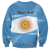 Argentina Flag Day Personalized Sweatshirt Simple Sol de Mayo