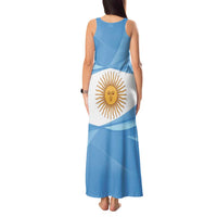 Argentina Flag Day Personalized Tank Maxi Dress Simple Sol de Mayo