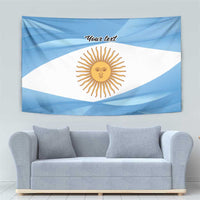Argentina Flag Day Personalized Tapestry Simple Sol de Mayo