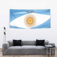 Argentina Flag Day Personalized Tapestry Simple Sol de Mayo