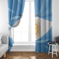 Argentina Flag Day Personalized Window Curtain Simple Sol de Mayo