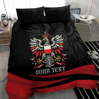 Poland National Flag Day Personalized Bedding Set Polsk Eagle Proud to be Poland