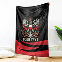 Poland National Flag Day Personalized Blanket Polsk Eagle Proud to be Poland