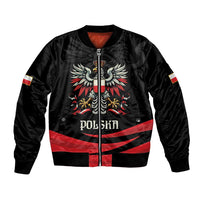 Poland National Flag Day Personalized Bomber Jacket Polsk Eagle Proud to be Poland