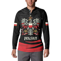 Poland National Flag Day Personalized Button Sweatshirt Polsk Eagle Proud to be Poland