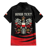 Poland National Flag Day Personalized Family Matching Mermaid Dress and Hawaiian Shirt Polsk Eagle Proud to be Poland