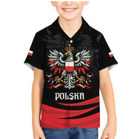 Poland National Flag Day Personalized Family Matching Mermaid Dress and Hawaiian Shirt Polsk Eagle Proud to be Poland