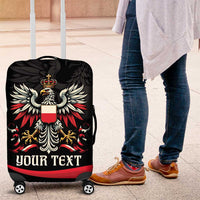 Poland National Flag Day Personalized Luggage Cover Polsk Eagle Proud to be Poland