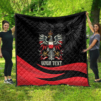 Poland National Flag Day Personalized Quilt Polsk Eagle Proud to be Poland