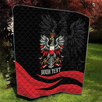 Poland National Flag Day Personalized Quilt Polsk Eagle Proud to be Poland