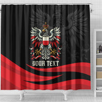 Poland National Flag Day Personalized Shower Curtain Polsk Eagle Proud to be Poland