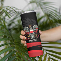Poland National Flag Day Personalized Skinny Tumbler Polsk Eagle Proud to be Poland