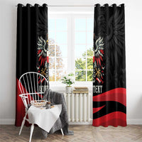 Poland National Flag Day Personalized Window Curtain Polsk Eagle Proud to be Poland