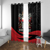 Poland National Flag Day Personalized Window Curtain Polsk Eagle Proud to be Poland