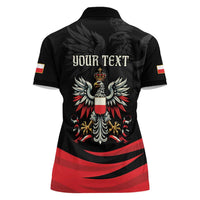 Poland National Flag Day Personalized Women Polo Shirt Polsk Eagle Proud to be Poland