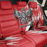 Poland National Flag Day Personalized Back Car Seat Cover Polsk Eagle Simple Style