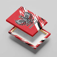 Poland National Flag Day Personalized Canvas Wall Art Polsk Eagle Simple Style