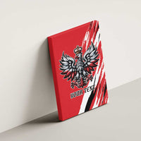 Poland National Flag Day Personalized Canvas Wall Art Polsk Eagle Simple Style