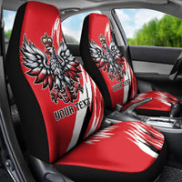 Poland National Flag Day Personalized Car Seat Cover Polsk Eagle Simple Style