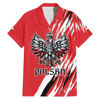 Poland National Flag Day Personalized Family Matching Mermaid Dress and Hawaiian Shirt Polsk Eagle Simple Style
