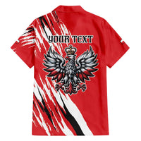 Poland National Flag Day Personalized Family Matching Off The Shoulder Long Sleeve Dress and Hawaiian Shirt Polsk Eagle Simple Style