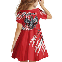 Poland National Flag Day Personalized Family Matching Off Shoulder Maxi Dress and Hawaiian Shirt Polsk Eagle Simple Style