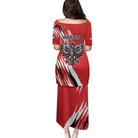 Poland National Flag Day Personalized Family Matching Puletasi and Hawaiian Shirt Polsk Eagle Simple Style