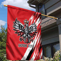 Poland National Flag Day Personalized Garden Flag Polsk Eagle Simple Style