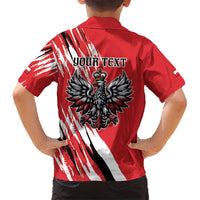 Poland National Flag Day Personalized Hawaiian Shirt Polsk Eagle Simple Style