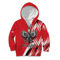 Poland National Flag Day Personalized Kid Hoodie Polsk Eagle Simple Style