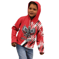 Poland National Flag Day Personalized Kid Hoodie Polsk Eagle Simple Style