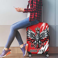 Poland National Flag Day Personalized Luggage Cover Polsk Eagle Simple Style