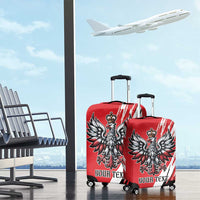 Poland National Flag Day Personalized Luggage Cover Polsk Eagle Simple Style