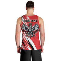 Poland National Flag Day Personalized Men Tank Top Polsk Eagle Simple Style