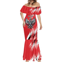 Poland National Flag Day Personalized Mermaid Dress Polsk Eagle Simple Style