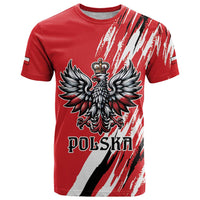 Poland National Flag Day Personalized T Shirt Polsk Eagle Simple Style