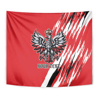 Poland National Flag Day Personalized Tapestry Polsk Eagle Simple Style