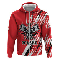 Poland National Flag Day Personalized Zip Hoodie Polsk Eagle Simple Style