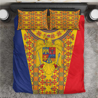 Romania Traditional Embroidery Pattern Bedding Set